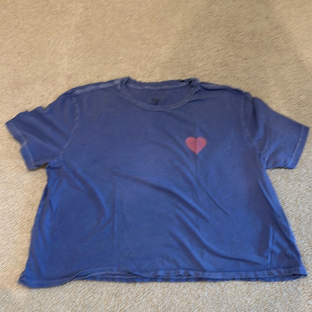 Billabong Crop Oversized Billabong Babe T Shirt, women’s size small